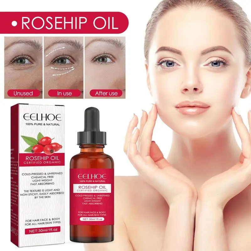 Face Oil Rosehip - 30 ml Organik Kuşburnu Tohumu Yağı
