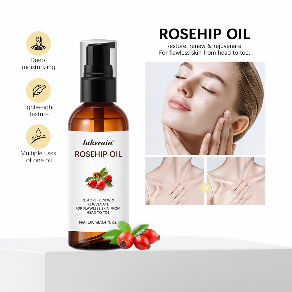 Face Oil Rosehip - Organik Kuşburnu Yağı 30ml Hızlı Emilen