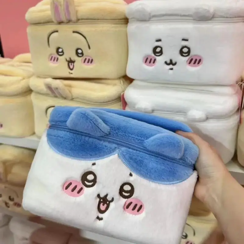 Chiikawa Peluş Makyaj Çantası  - Skincare D'Alba incelemesi ve fiyatı